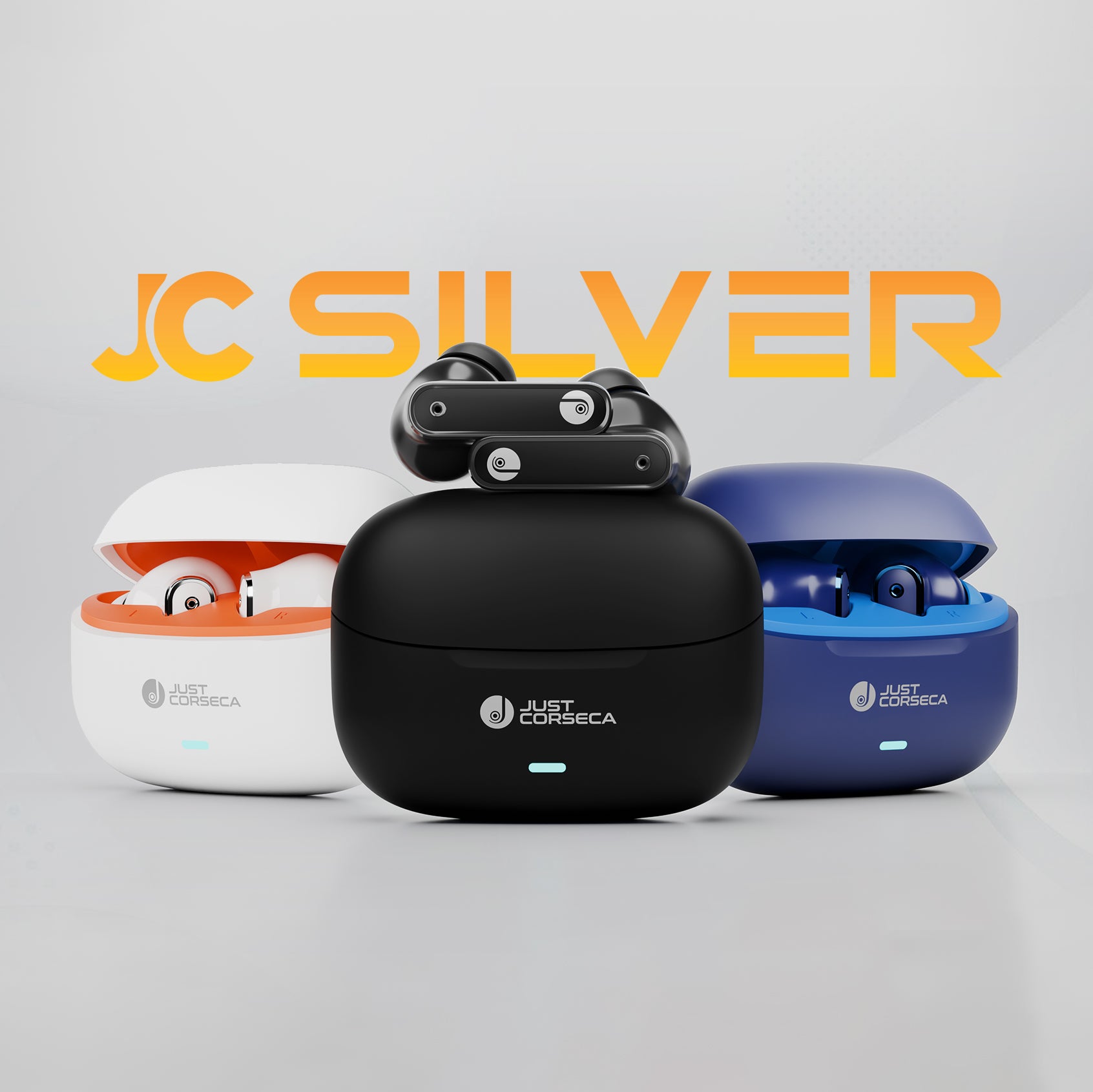 JC Sliver Bluetooth 5.4 Earbuds